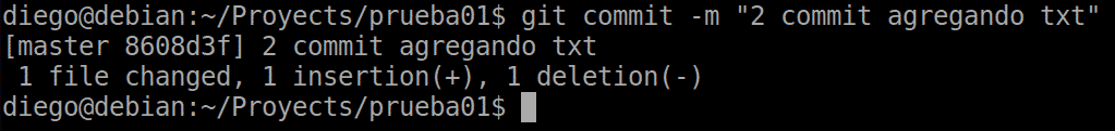 09 git commit con archivos modificados