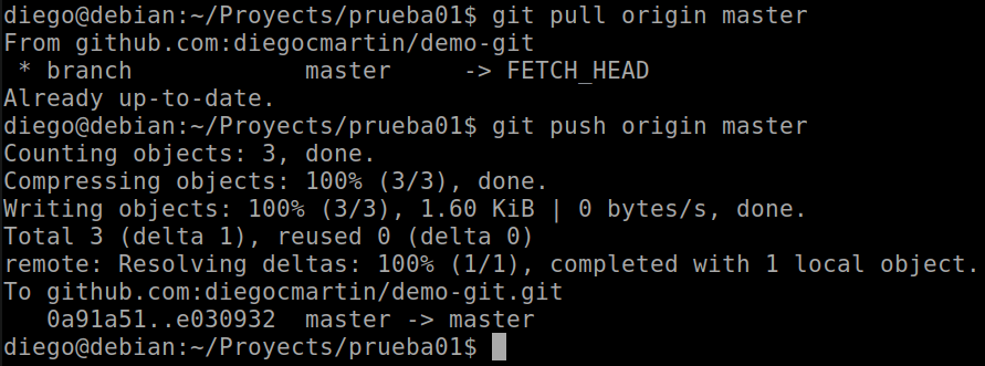 38 pull y push para trabajar con otros participantes en GitHub